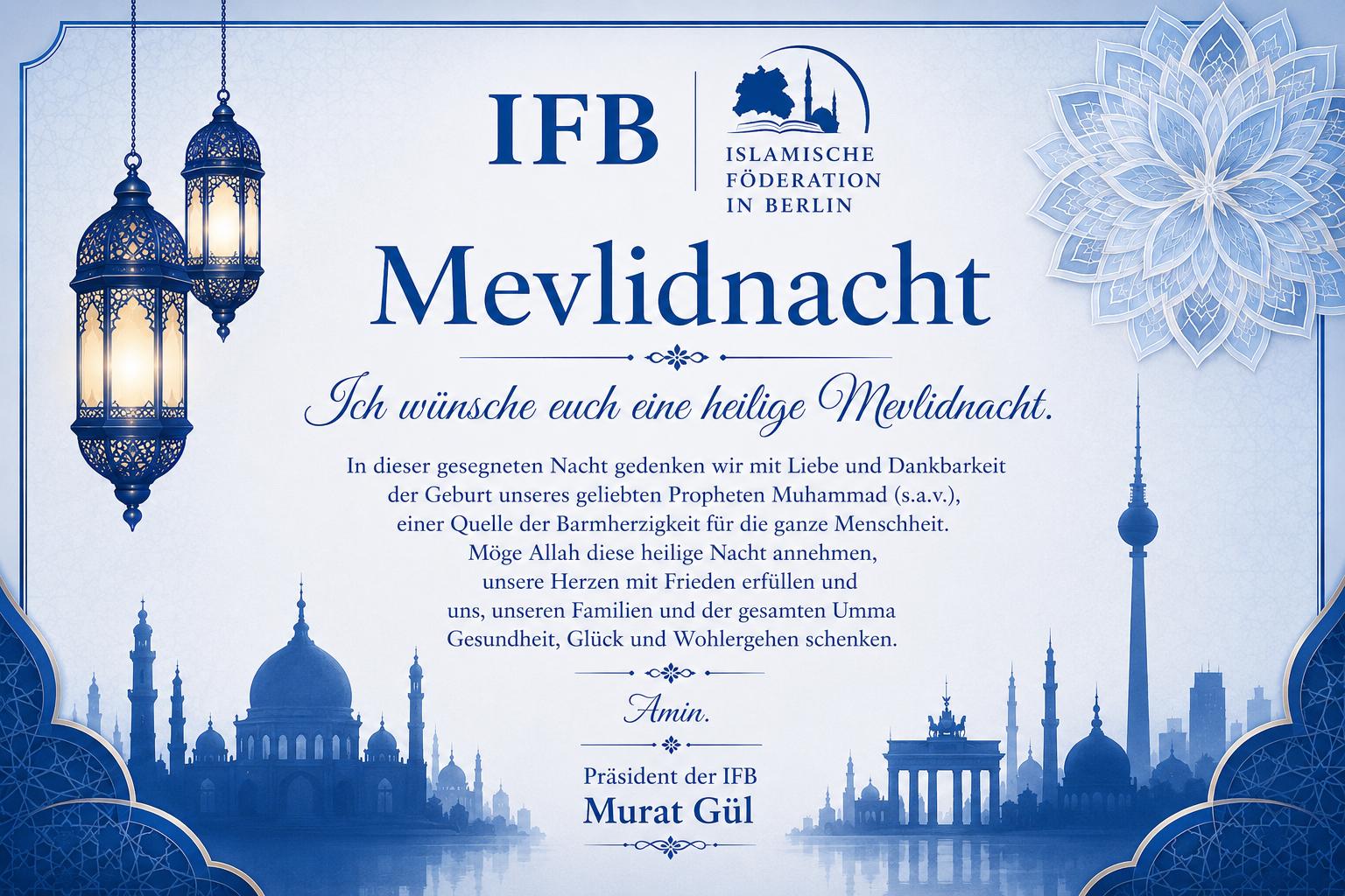 Gesegnete Mevlidnacht